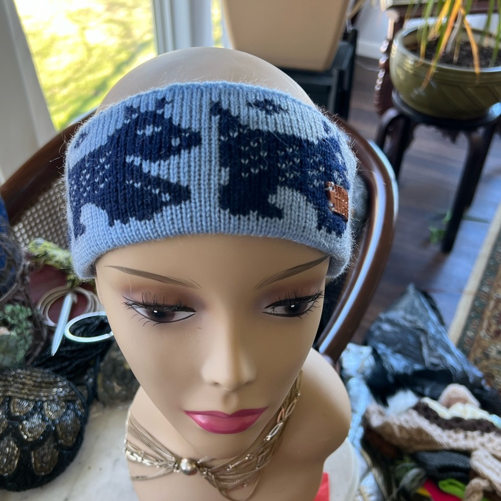 Blue and Black Kids Headband